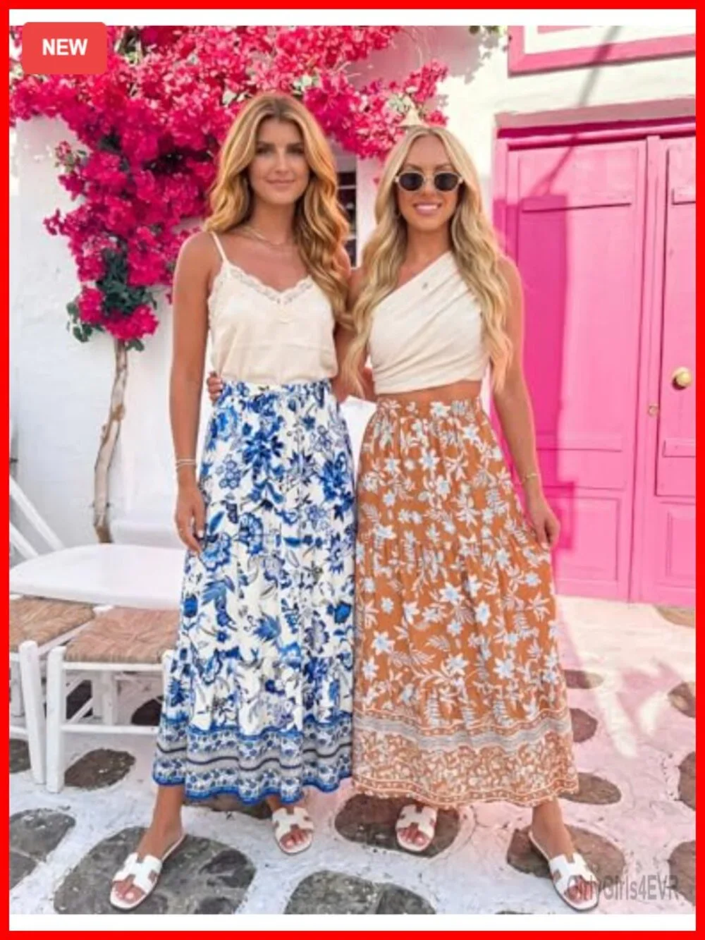 N/A boho floral